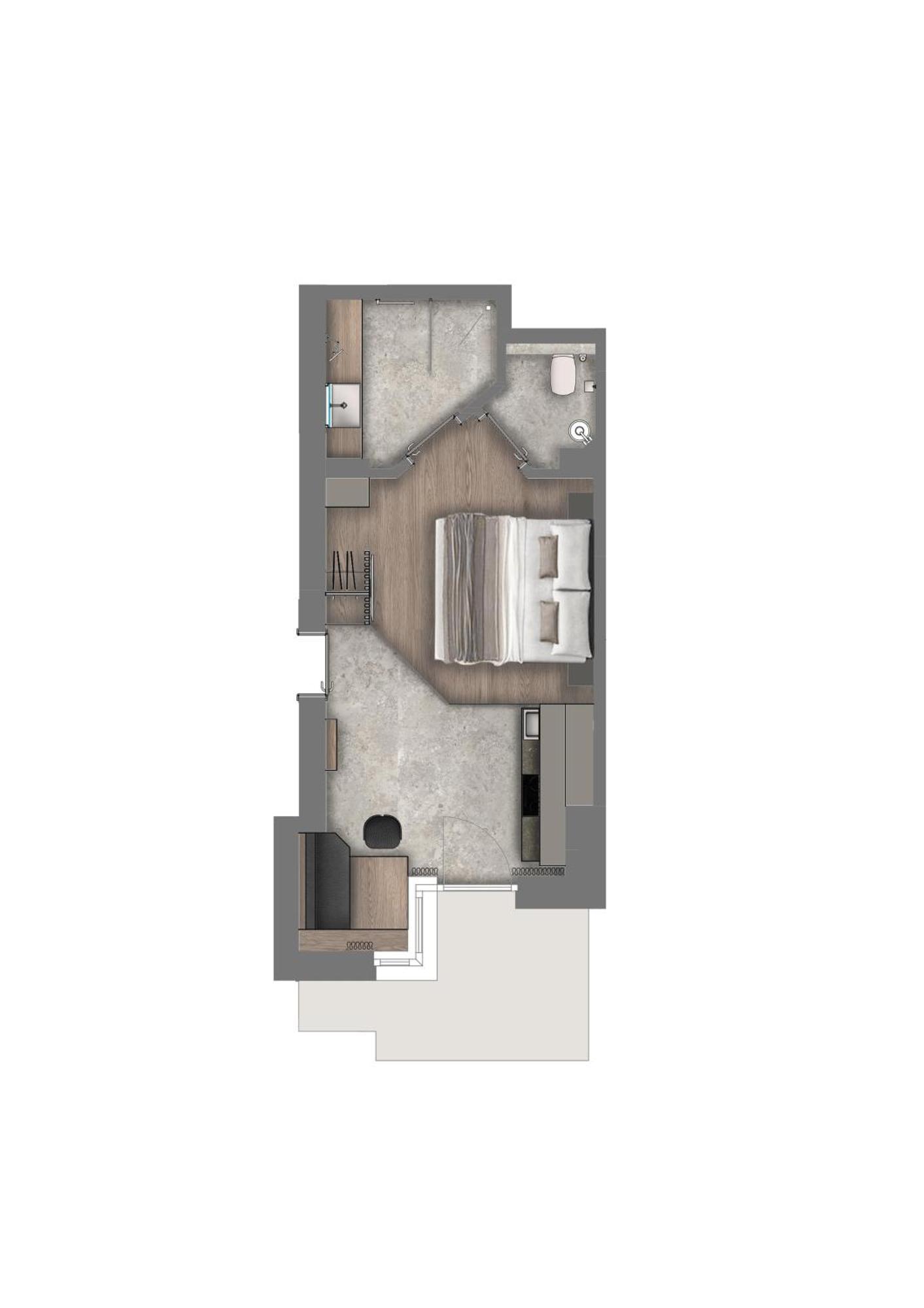 Appartements Aurikel Corso イシュグル 部屋 写真